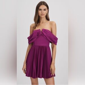 Amur Tilly Off the shoulder Mini Dress